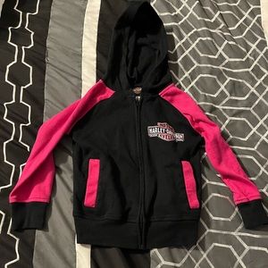 Harley hoodie size 2T